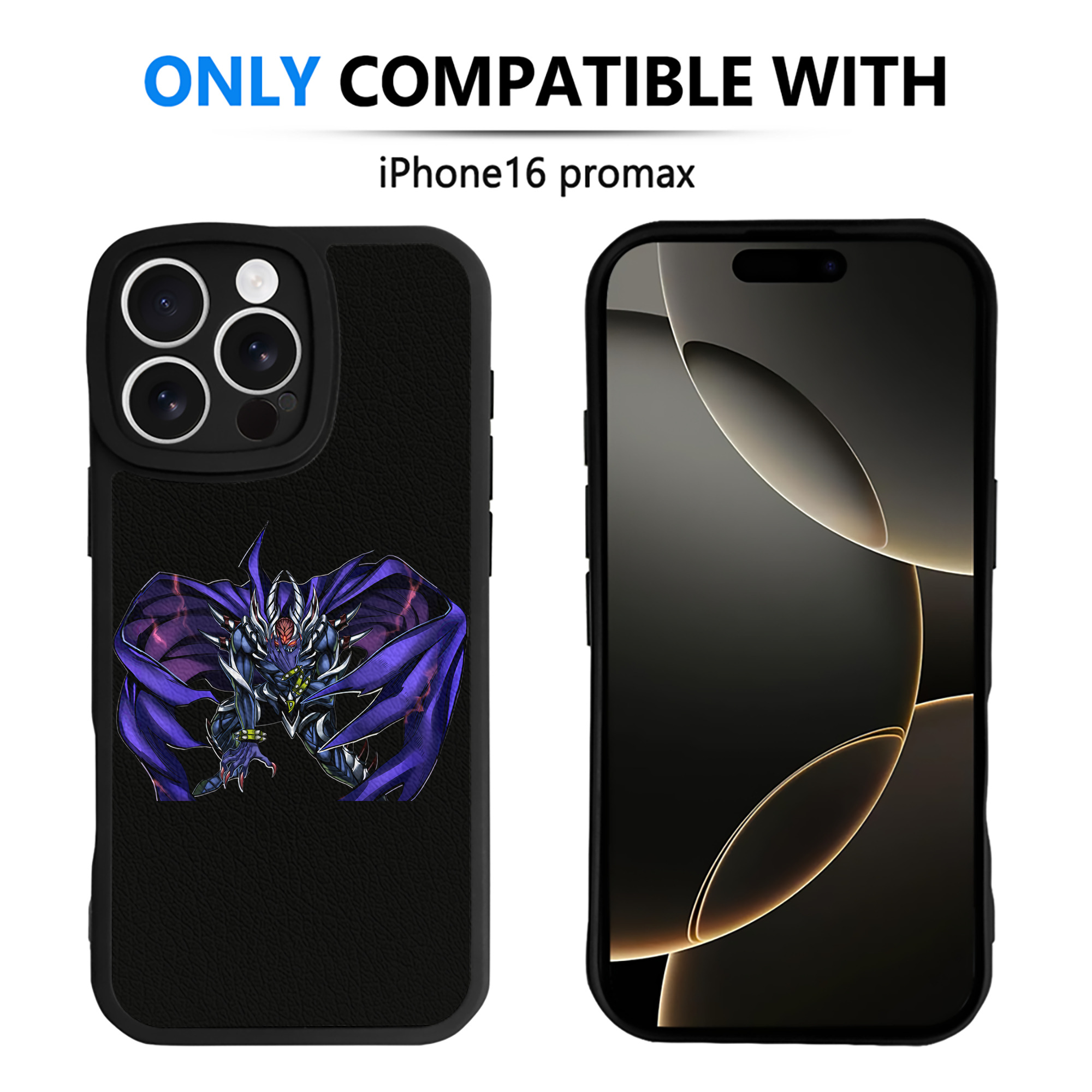 （画像用） 遊☆戯☆王 Yu-Gi-Oh! 【iPhone 16シリーズ対応】シリコンスマホケース（レザー調） 材質：シリコン
